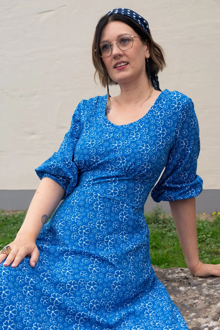 Klänning Asta - Majlean blue