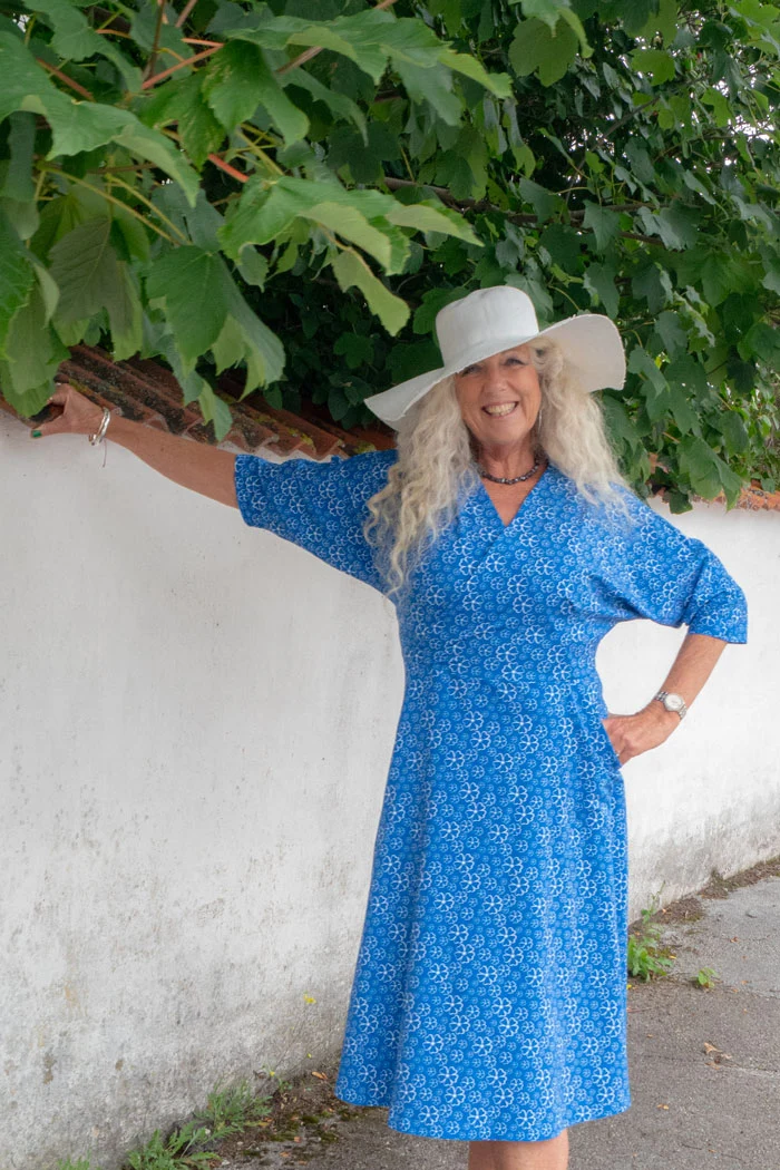 Klänning Elsa - Majlean blue