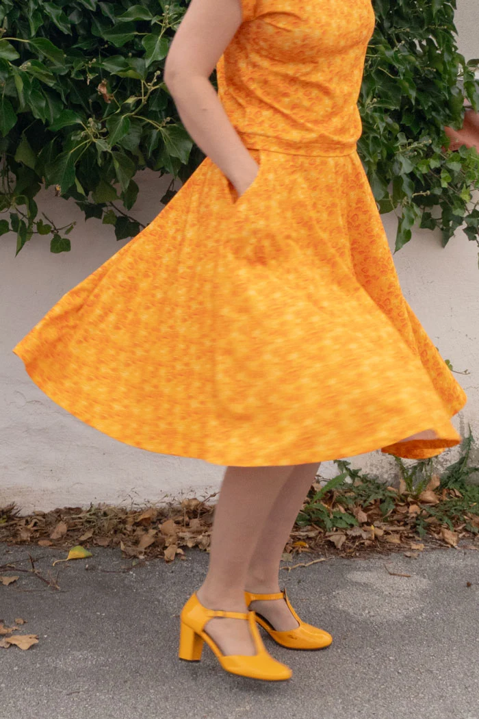 Kjol Cilla - Razie yellow