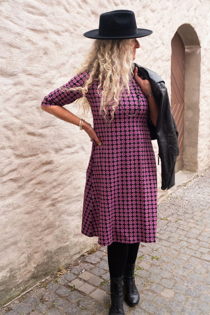 Klänning Signe - Spinn Purink