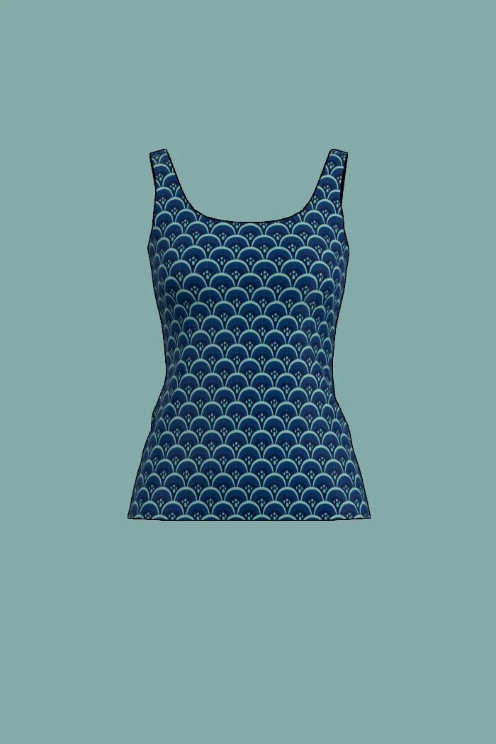 Tanktop Tilde - 20s logo blue