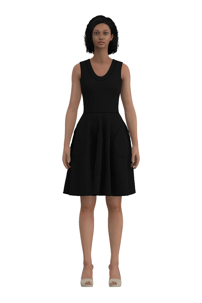 Klänning Stina - Black