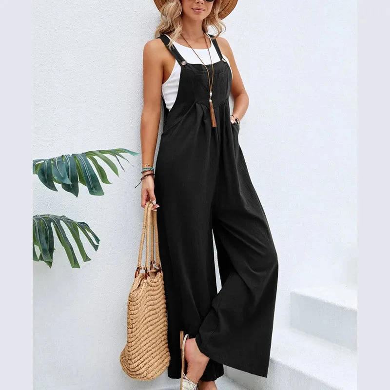Dam Jumpsuit Luftig Sommarstil