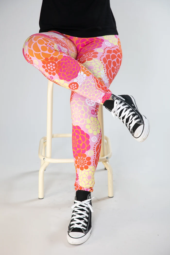Linn leggings - Zinnia pink