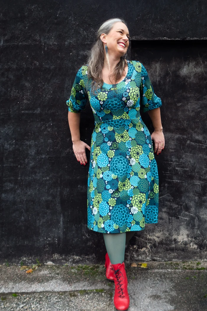 Klänning Asta - Zinnia gretos