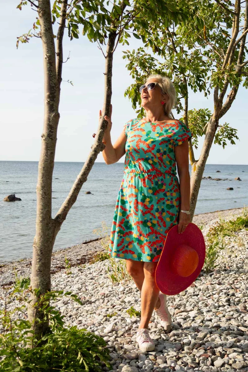Klänning Kim - Butterflybloom tropic