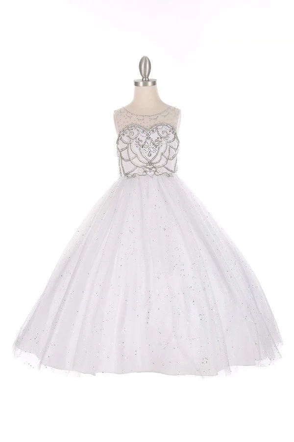 Cinderella Couture USA AS5042 Satin Glitter Tyll Mini Quince