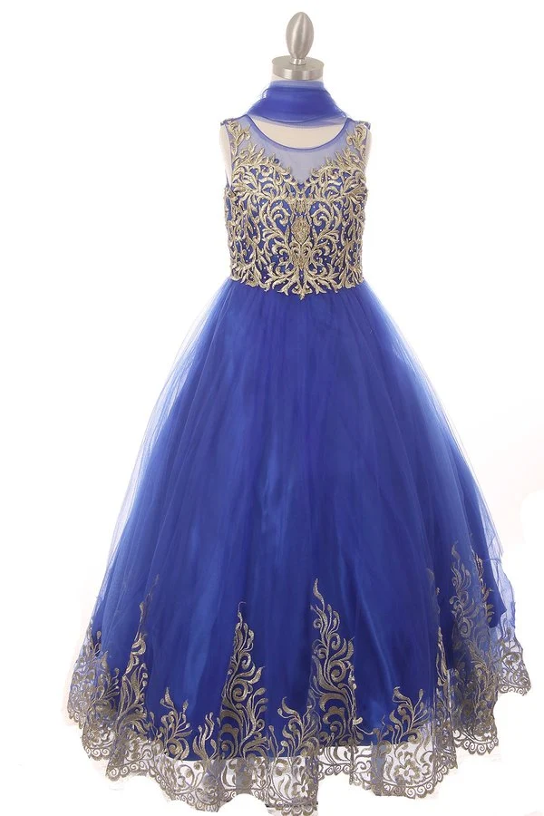 Cinderella Couture USA AS8004 Spets Mjuk Tyll Mini Quince