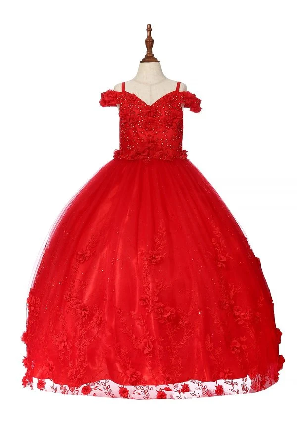 Cinderella Couture USA AS8026 Paljett Tyll Mini Quince