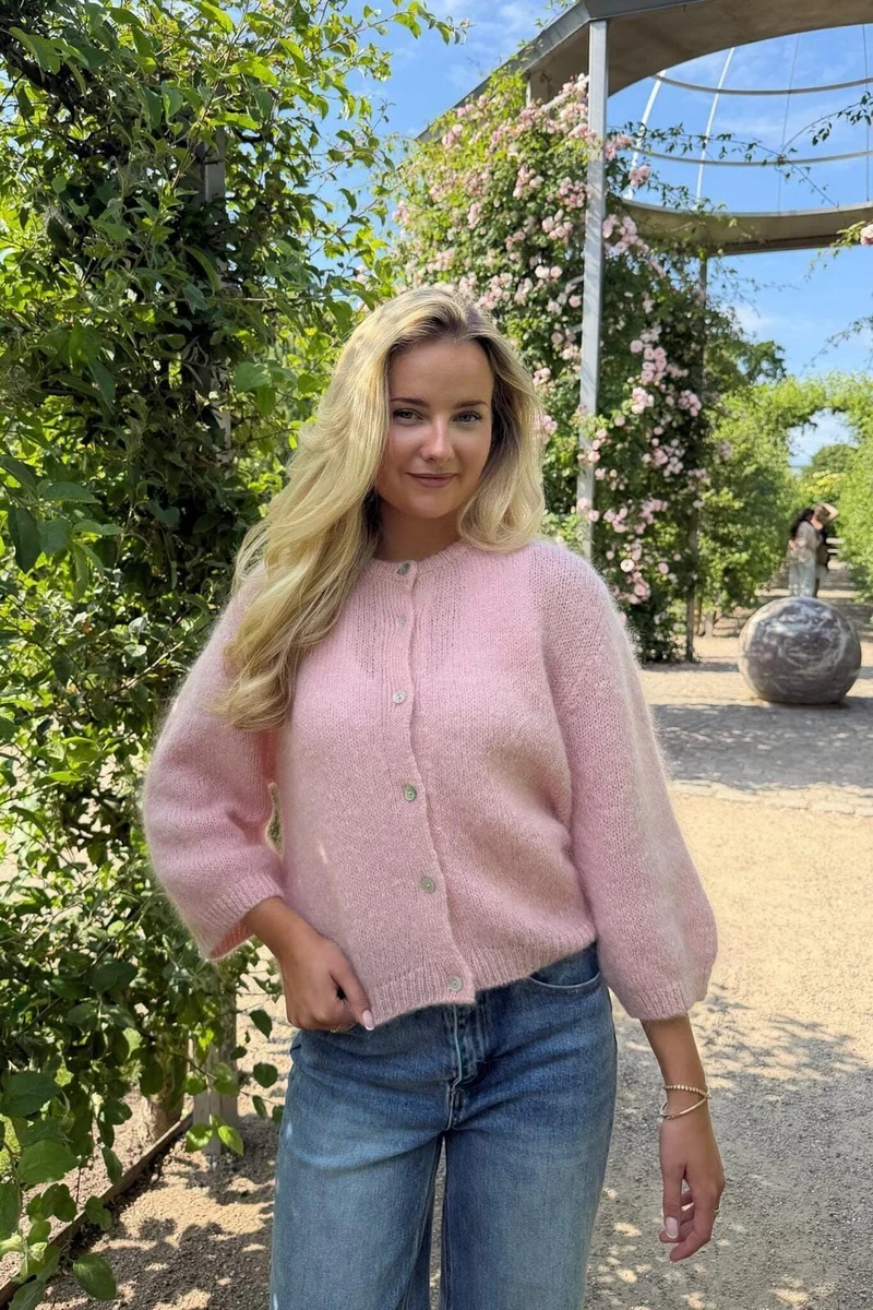 BYIC - Idaic 3/4 Cardigan 5287 - Light Pink