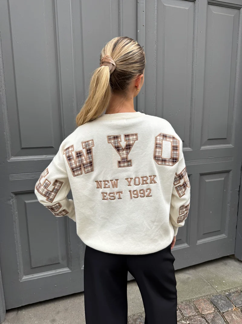 Victoria strik beige