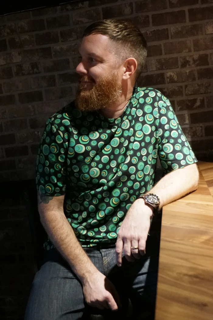 T-Shirt Erik - HulaHoop Green