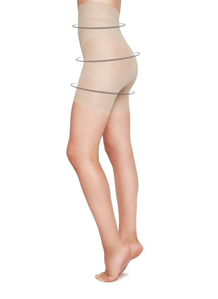 Julia shaping shorts - Nude 70 den