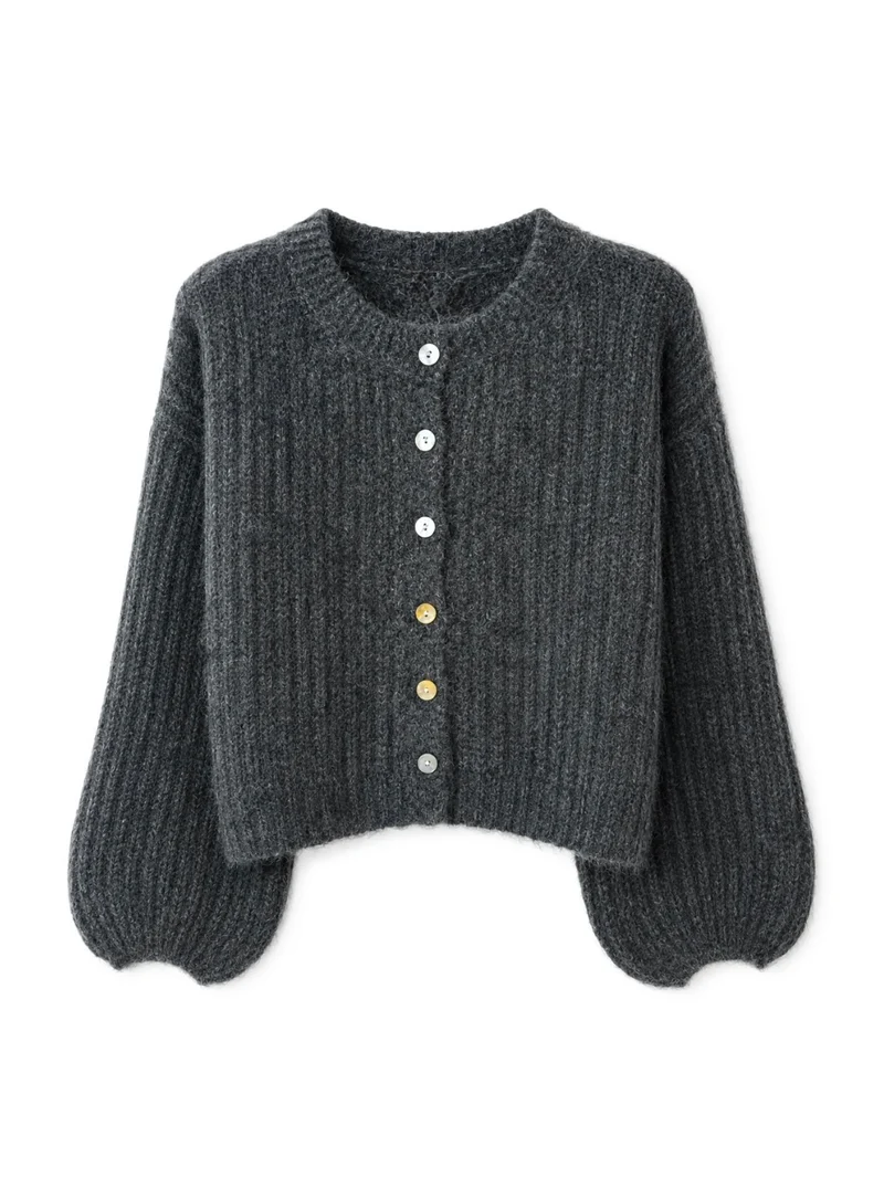 Alva cardigan mørkegrå