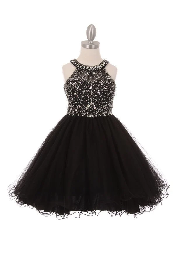 Festklänning i satin mjuk tyll - Plus size från Cinderella Couture USA 5022X
