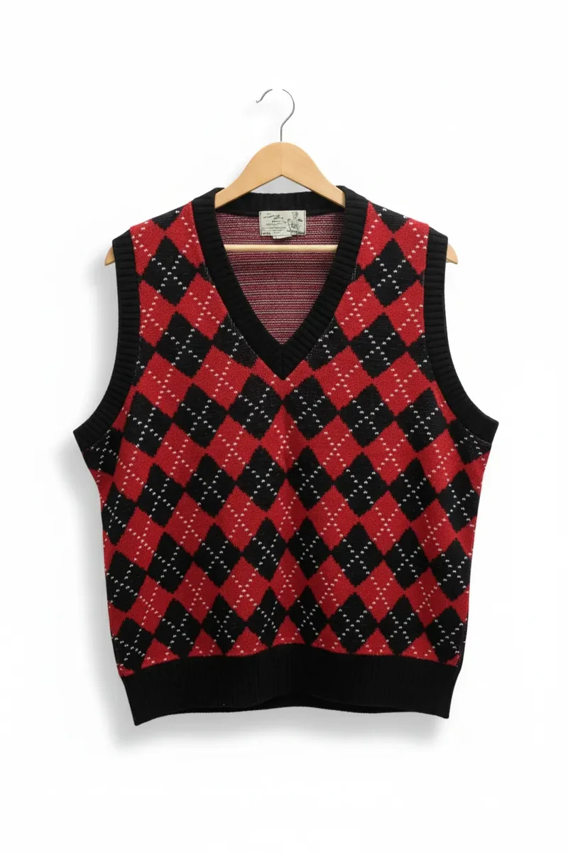 The Argyle Sweater Co. Argyle-vest