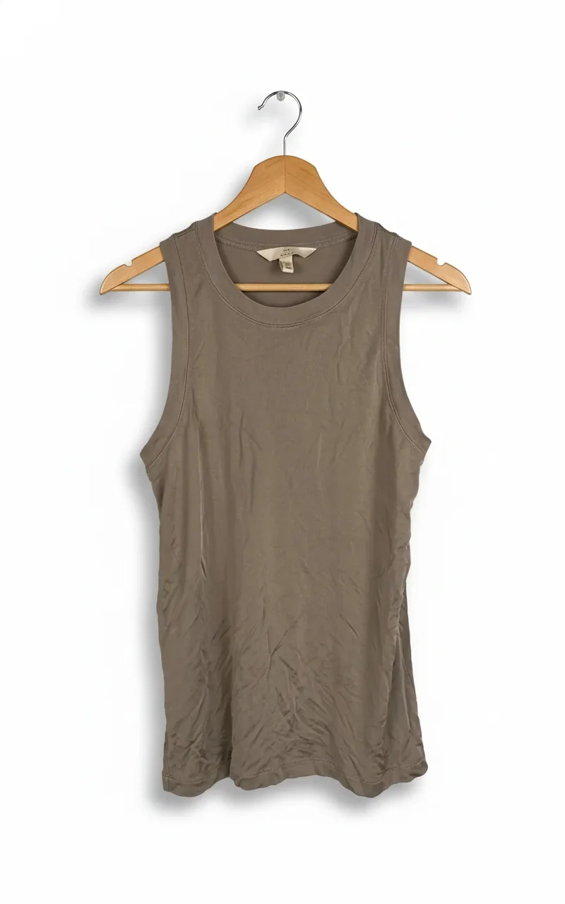 H&M linne i sidenblandning