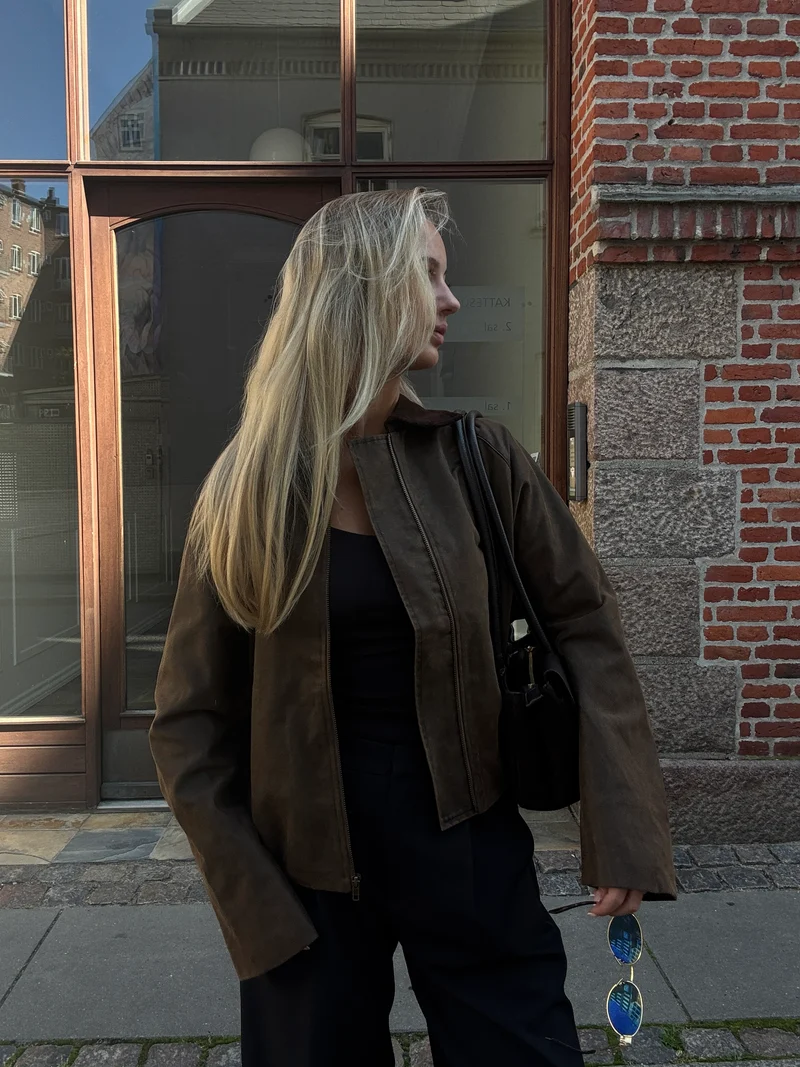 Tilda jakke mørkebrun
