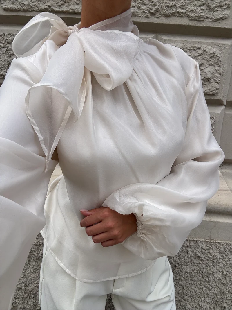 Alivia bluse creme