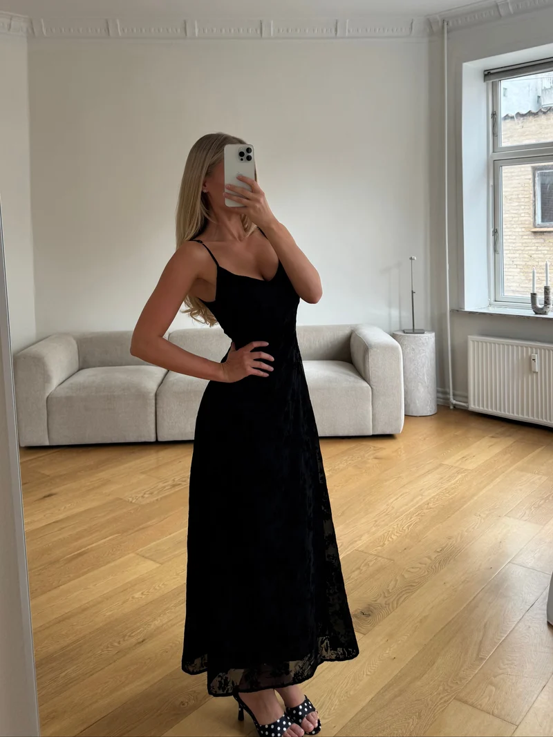 Nathalie kjole sort