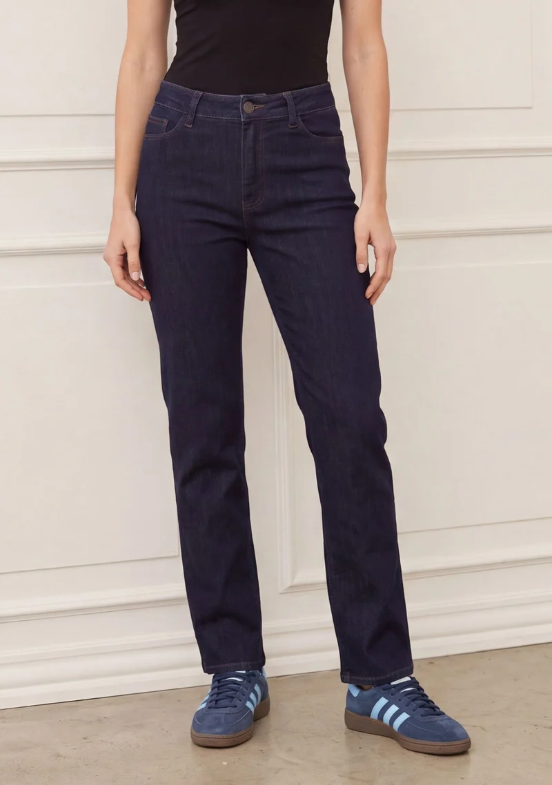 Carpi Long Straight Jeans - Carpi Dark Wash