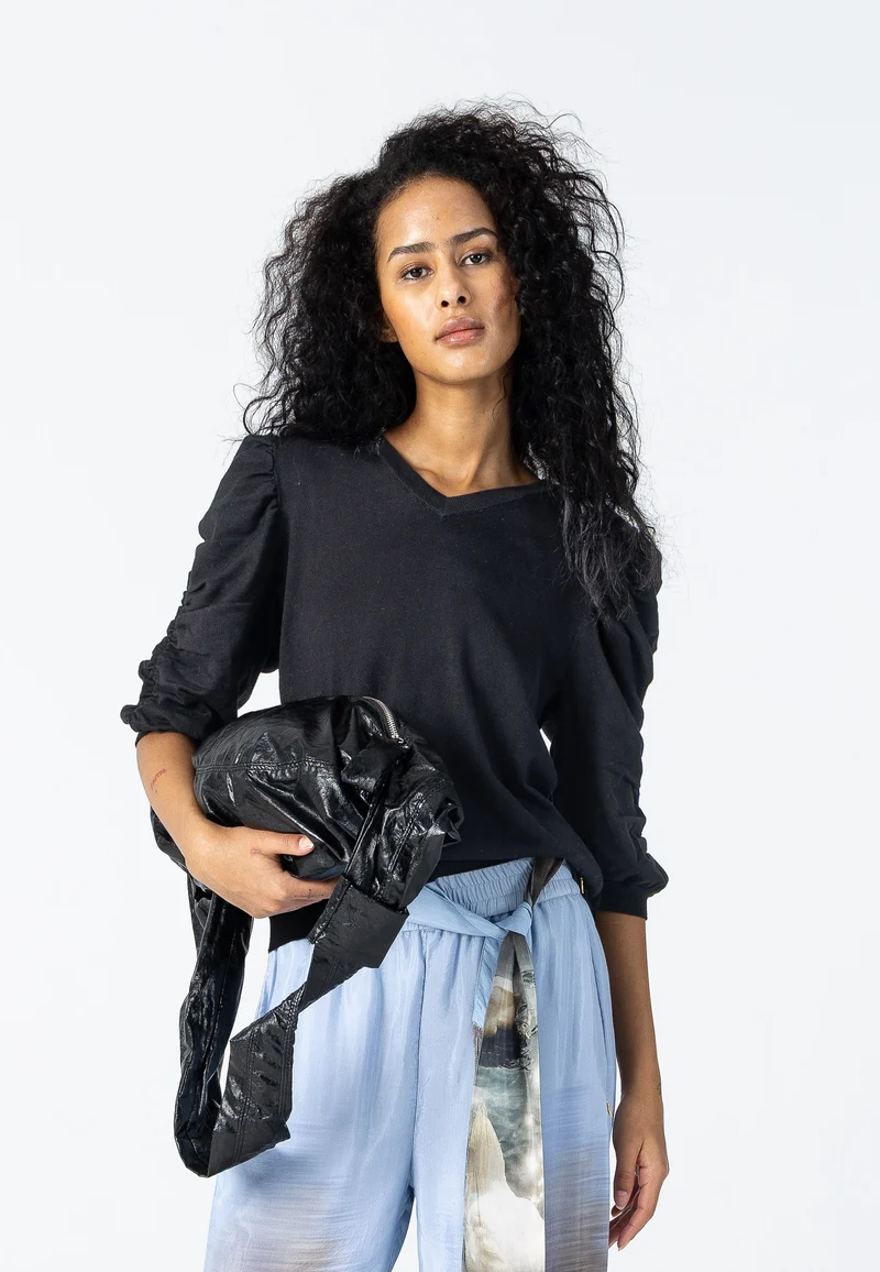 Stickat med samlas - Black
