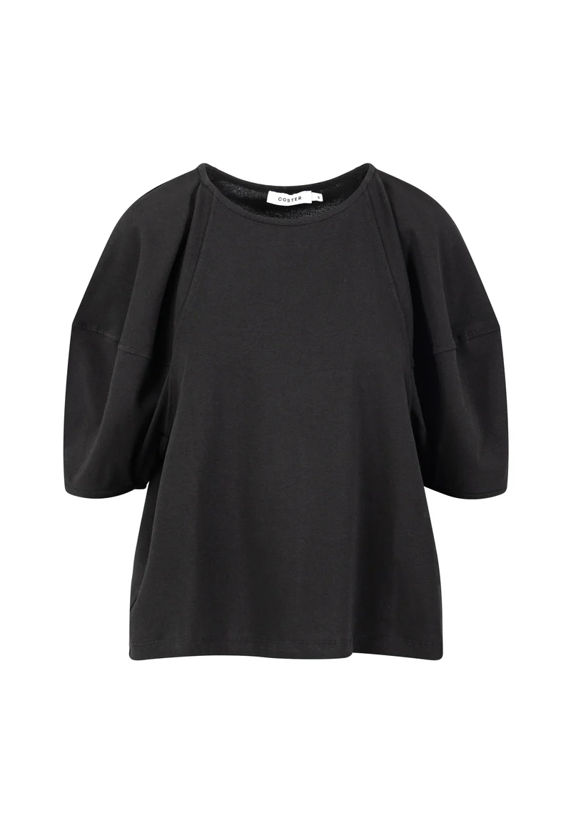 Topp med volymskärmar - Black