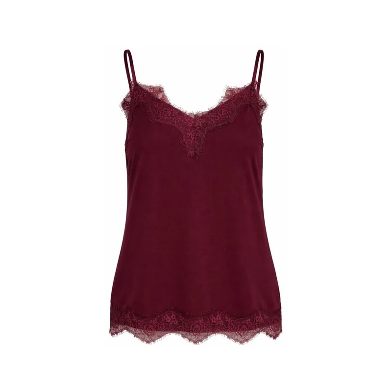 ROSIE lace top - Bordeaux