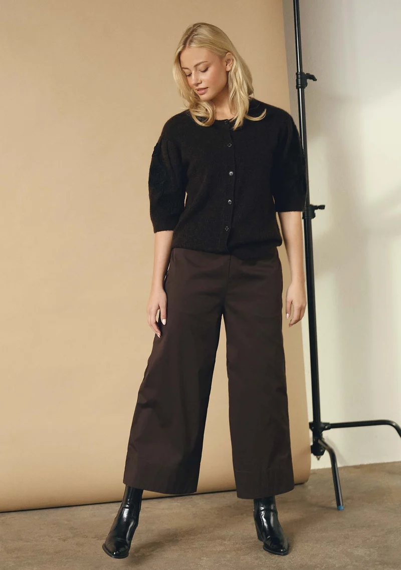 Sigga Pant - Dark brown