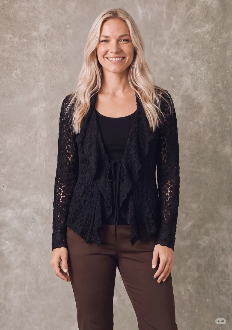 Otina Blouse - Black