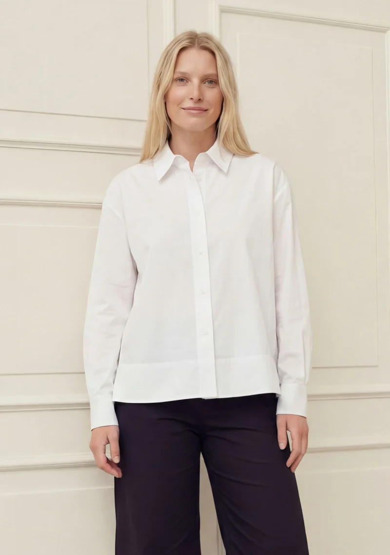 Sigga Shirt Jacket - White