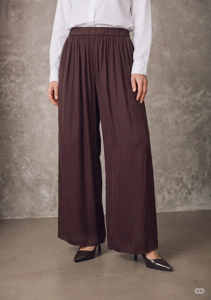 Orana Pant - Dark brown