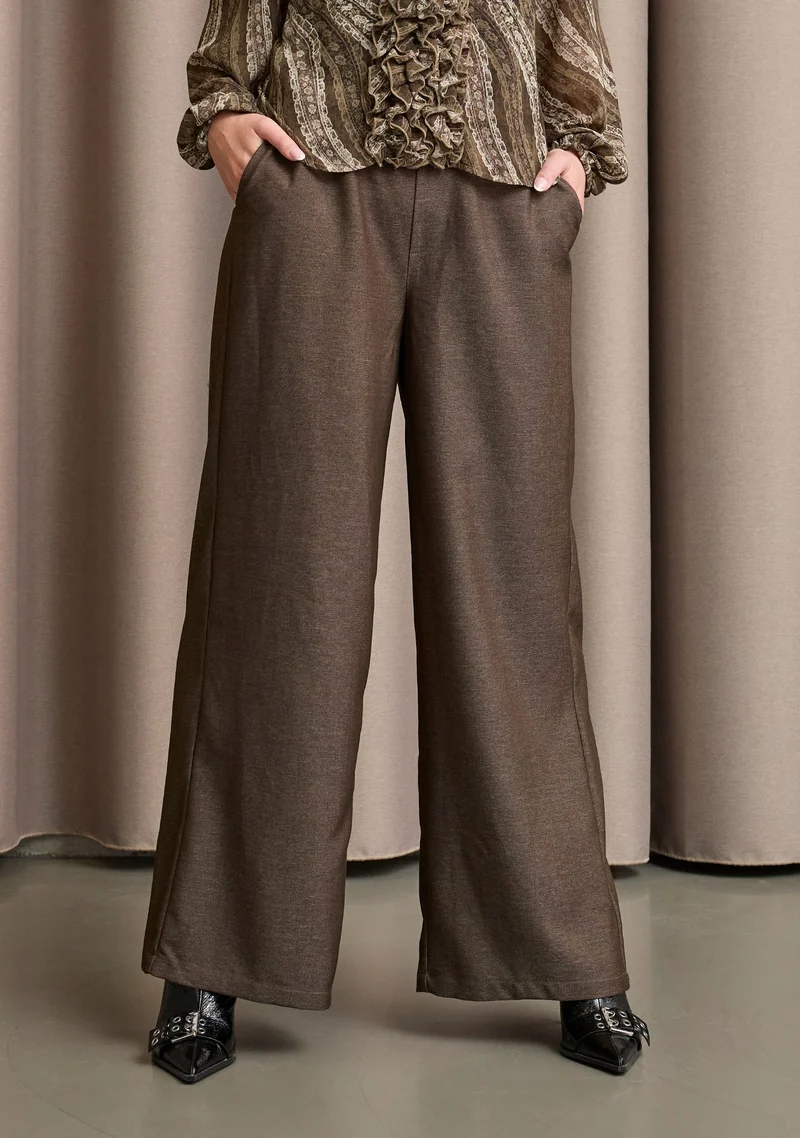 Osa Classic Pant - Brown Melange