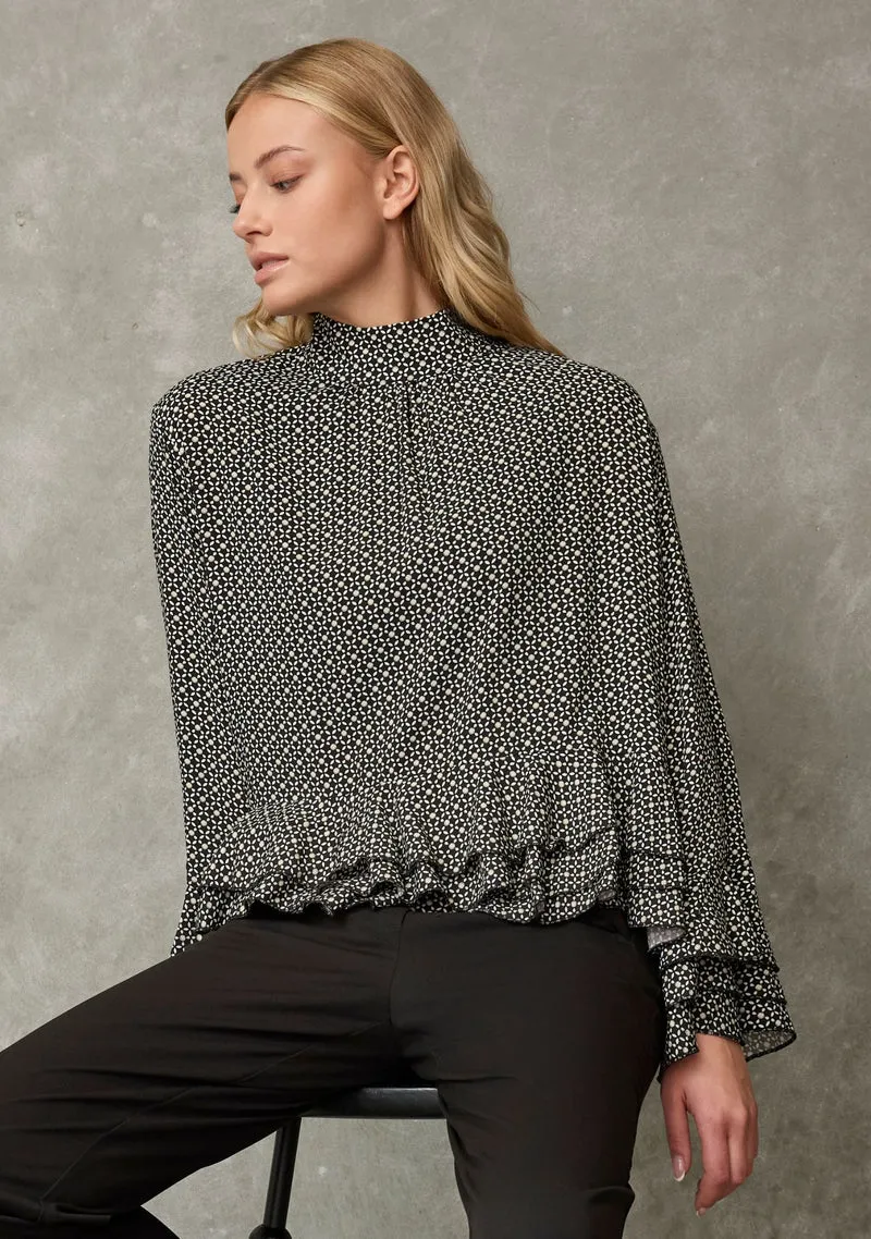 Gyta Deco Blouse - Petite Print