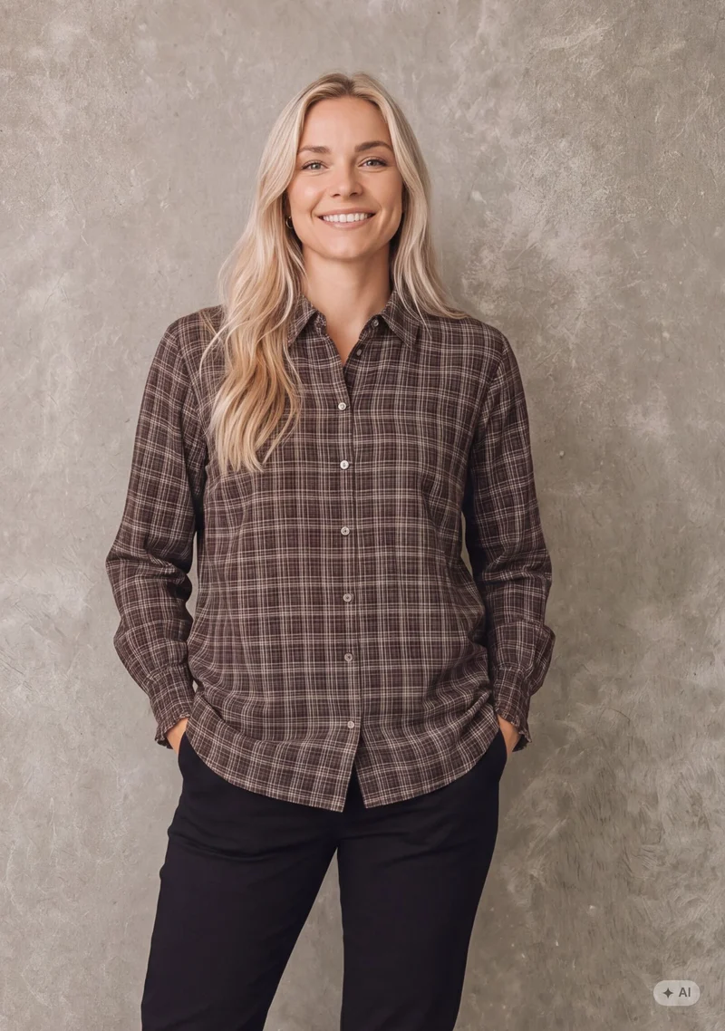 Olivia Shirt - Check