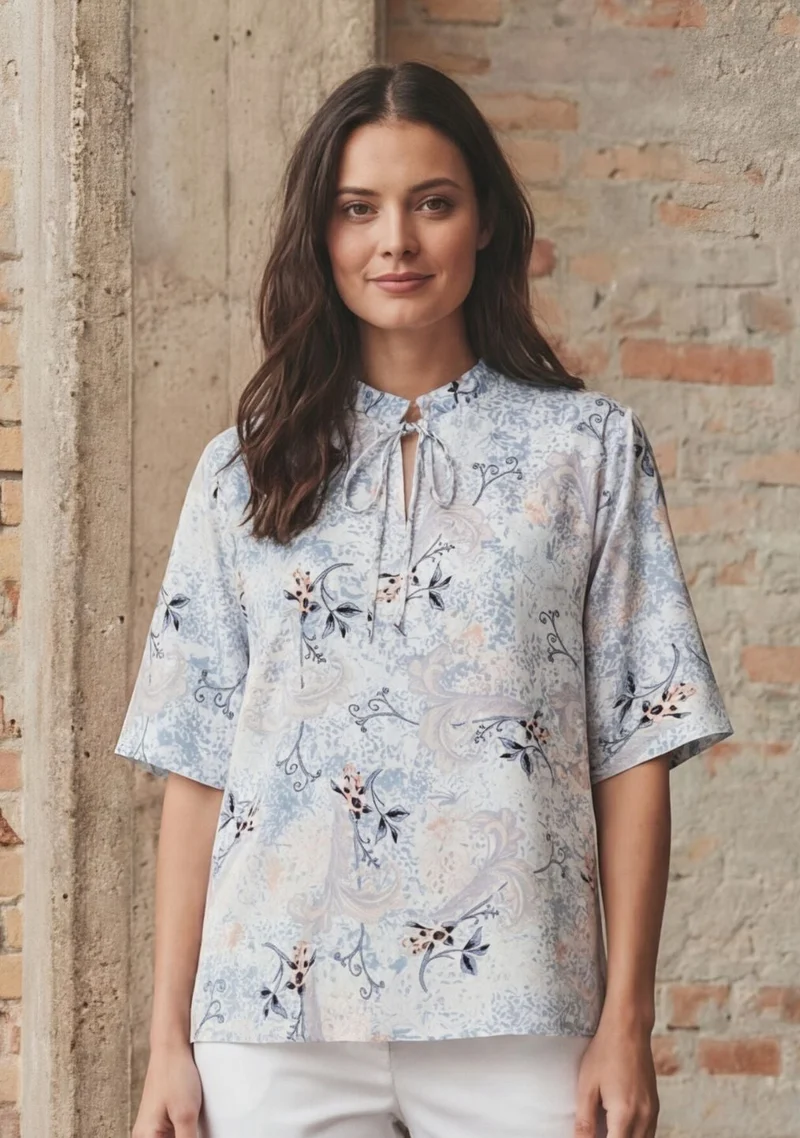Gyta Printed Blouse - Summer Dream