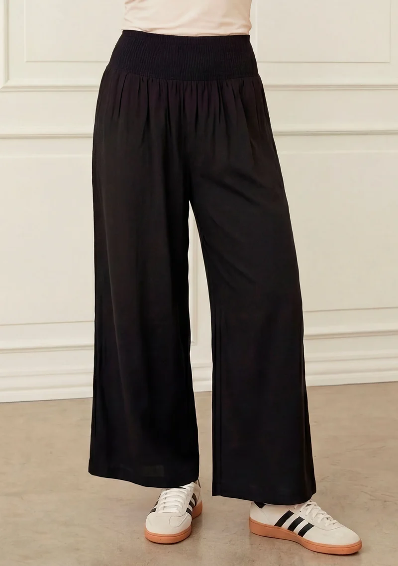 Ane Smock Pant - Black