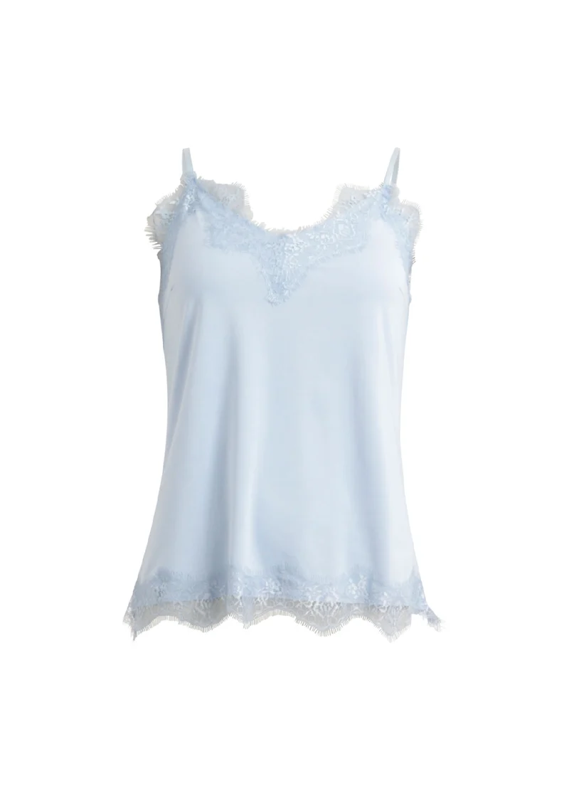 ROSIE lace top - Powder blue