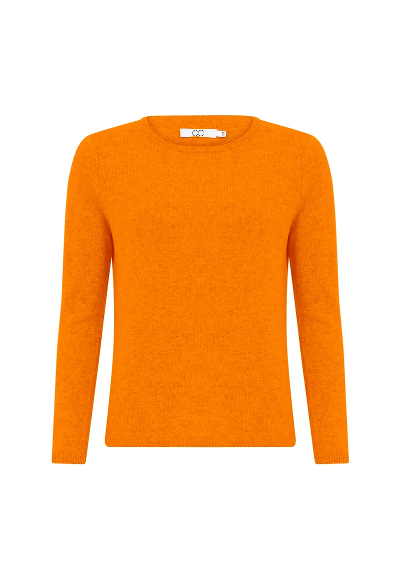 CASHMERE PULLOVER - Orange