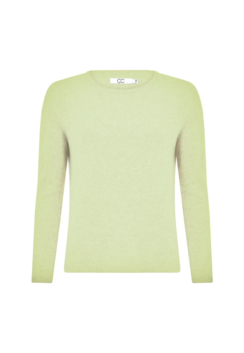 CASHMERE PULLOVER - Light mint