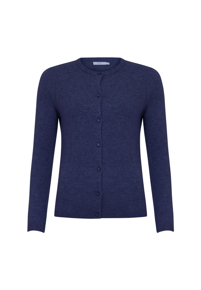 CASHMERE CARDIGAN - Night Sky Blue