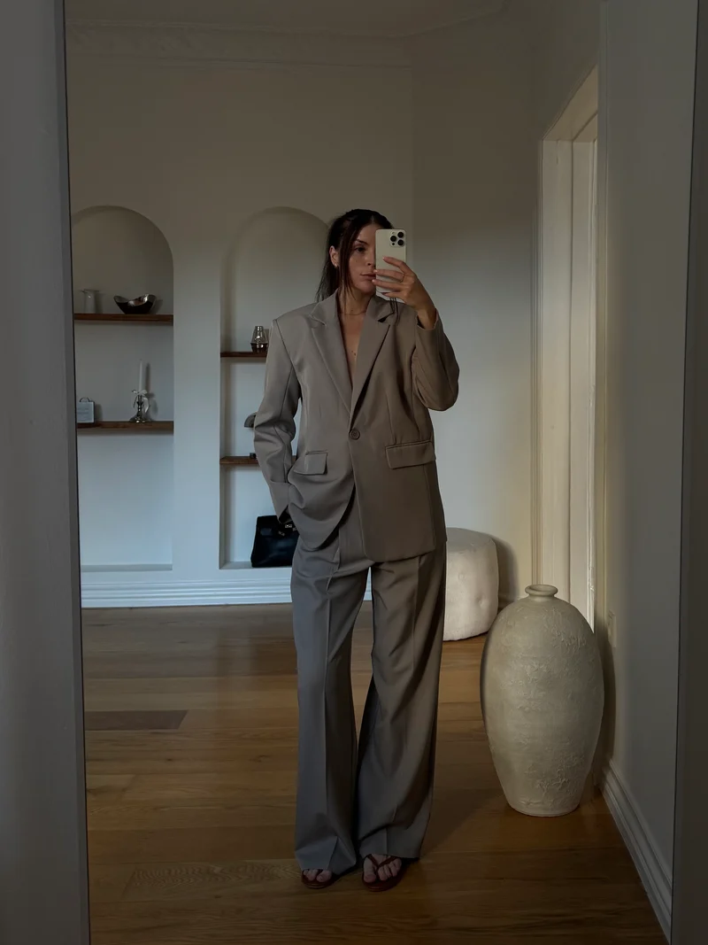 Asta blazer taupe
