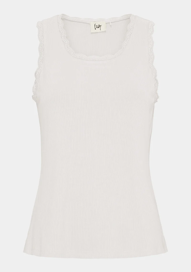 Dee O-Neck Top - White