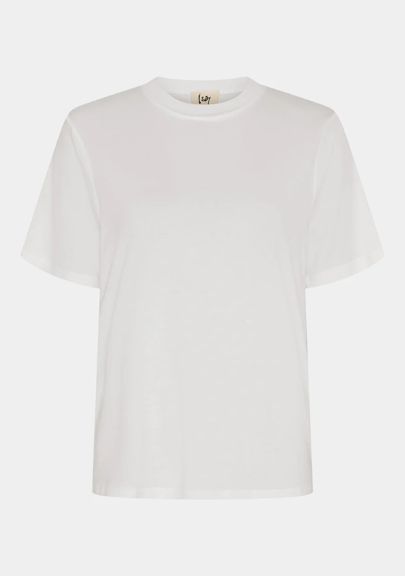 Gritt O-Neck T-Shirt - White