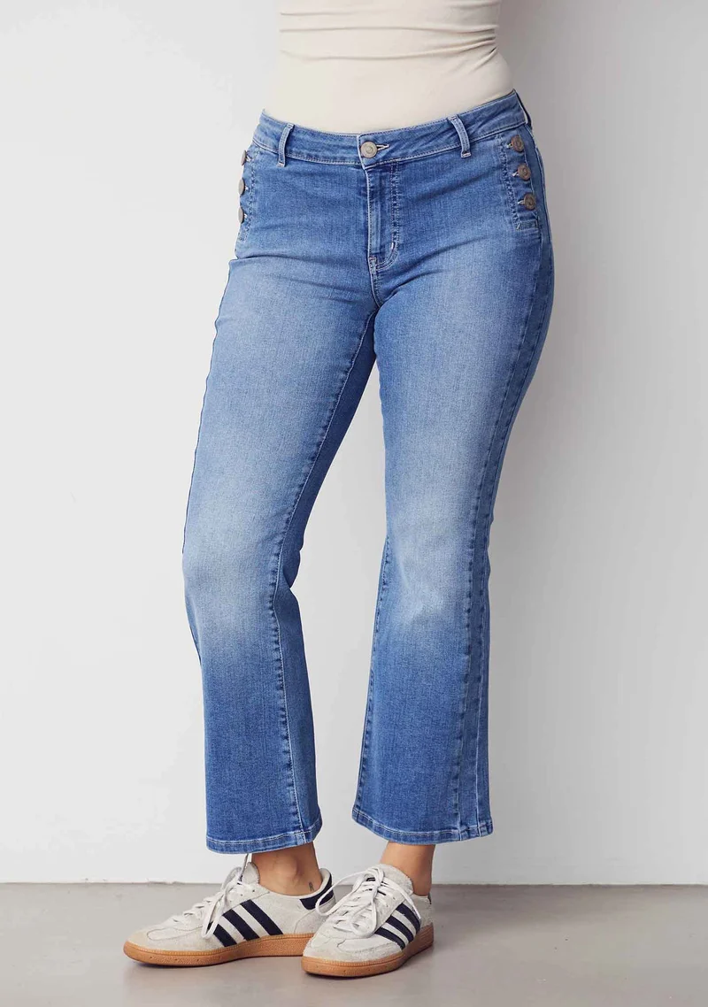 Como Button Jeans - Como Basic Wash