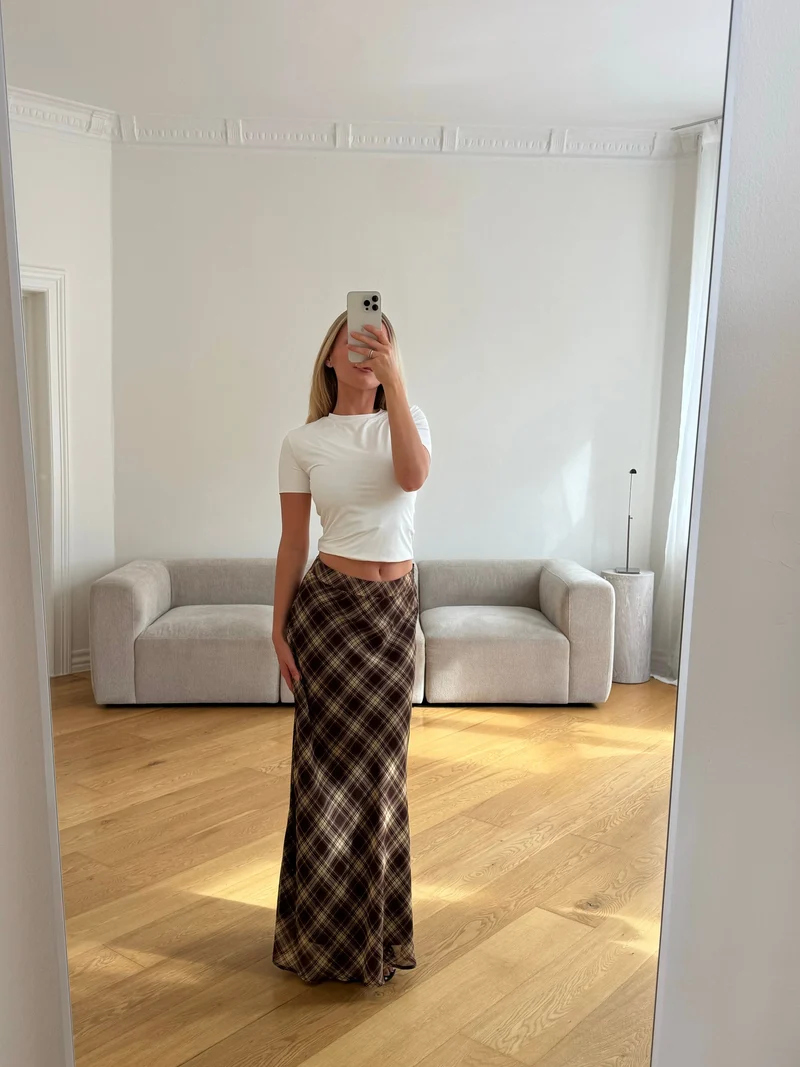 Marisa nederdel brun