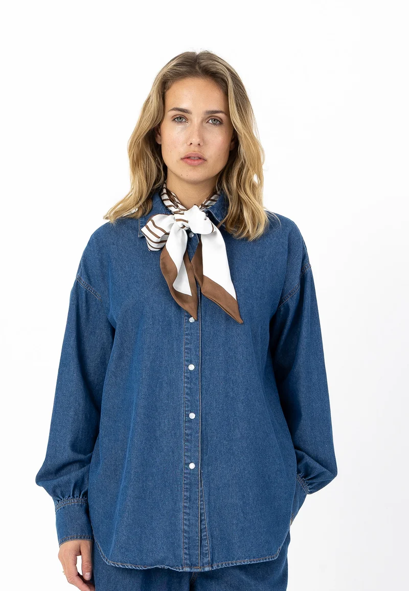 ELLIS JEANS SKJORTA - Denim blue