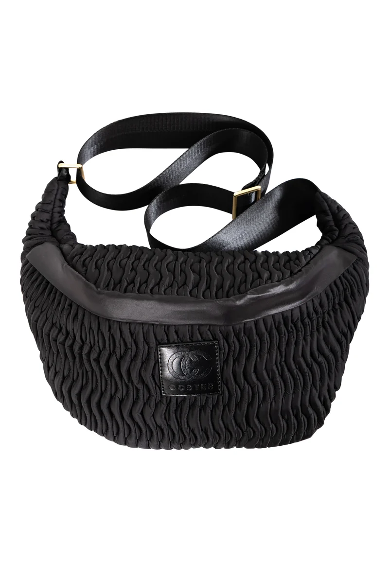 Quilted bumbag - Black