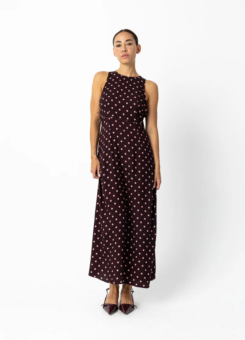 KLÄNNING MED PRICKAR - Dot print