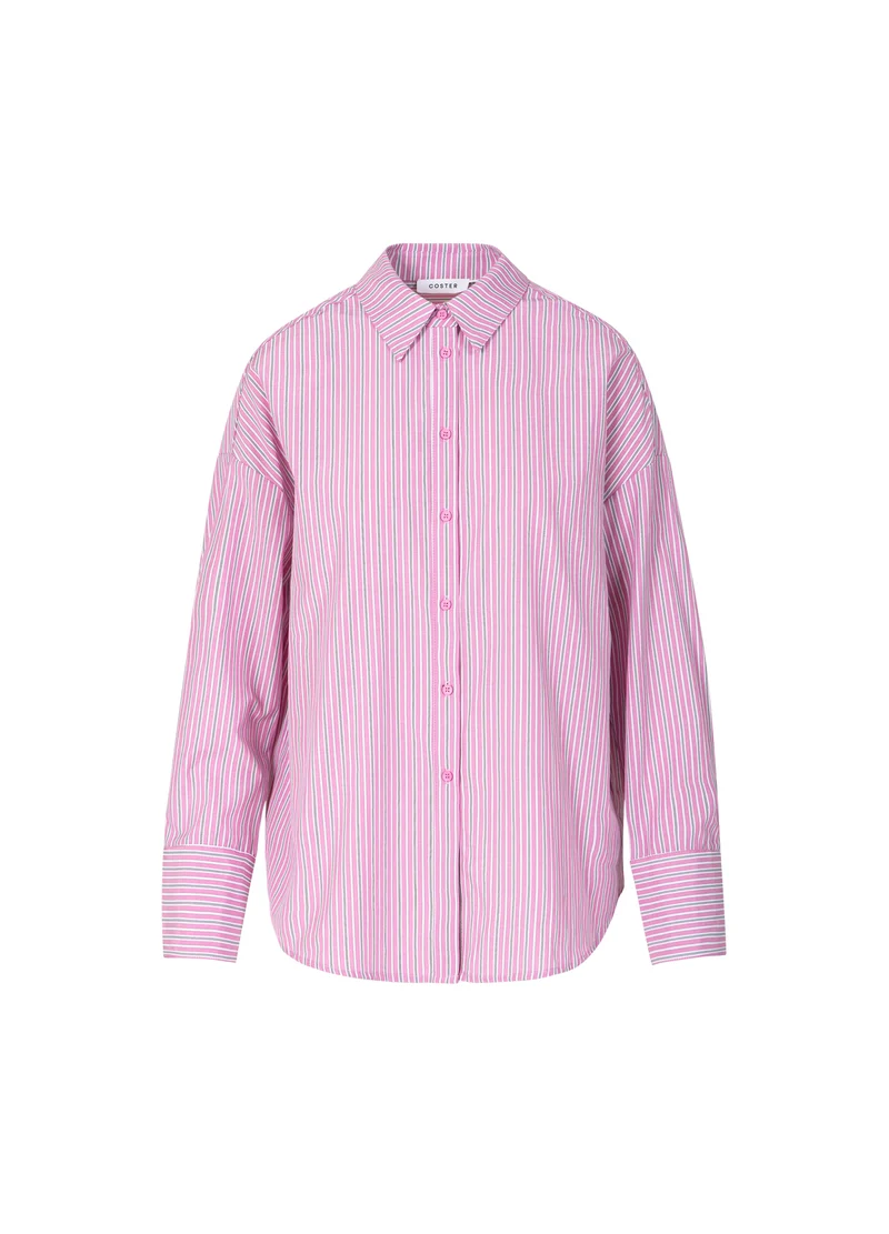 LOSA RANDESKJORTA - Rose stripes